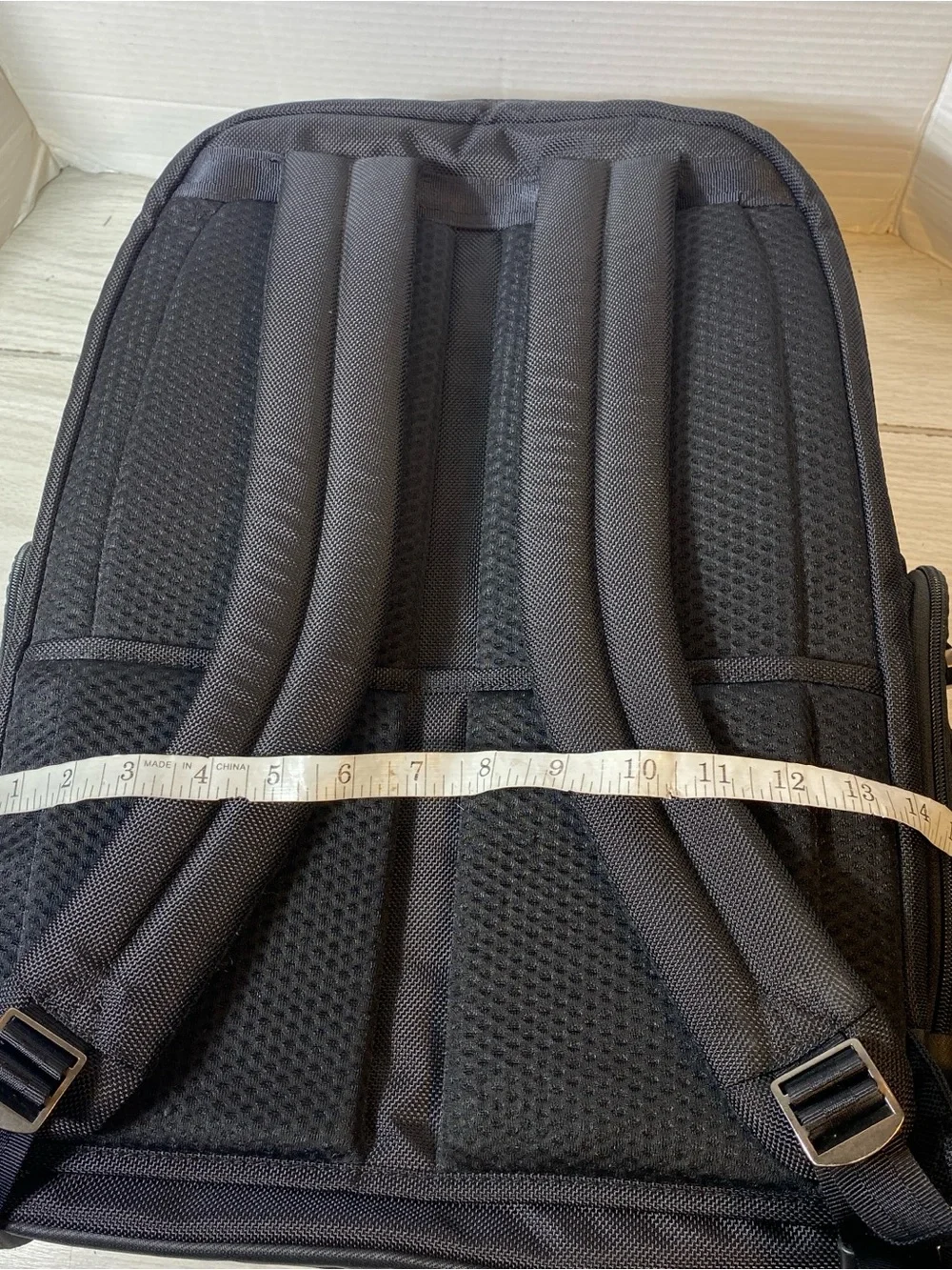 Briggs & Riley @work Large Cargo Backpack Black Laptop Travel Bag KP436-4 Clean